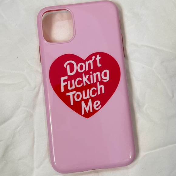 Velvet Caviar Don't F Touch Me iPhone Case - Picture 2 of 5